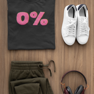 Zero Percent Unisex T-Shirt