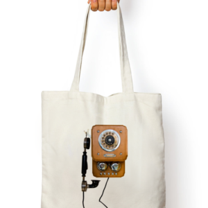 Old Phone Tote Bag